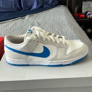 Blue, white & grey Nike dunks